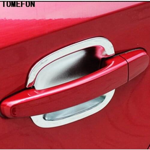 For Suzuki Sx4 S-Cross Crossover 2014 2015 2016 ABS Chrome Car Styling Side Door Handle Bowl Cover Trim Handle Protector 4pcs