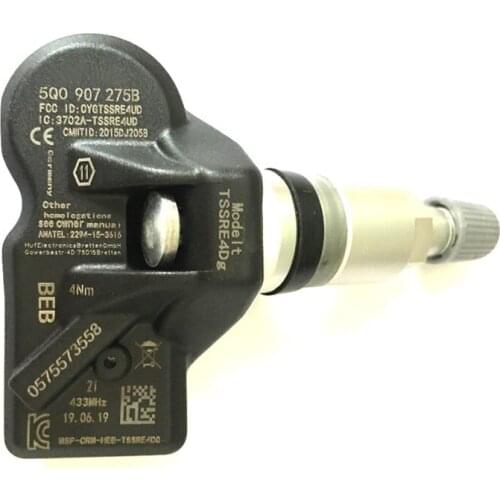 5Q0907275B Tire Pressure Monitor Sensor TPMS For AUDI Q7 Q5 Q3 TT A8 A6 A7 A3 R8 SKODA BENTLEY PORSCHE MCLAREN VOLKSWAGEN