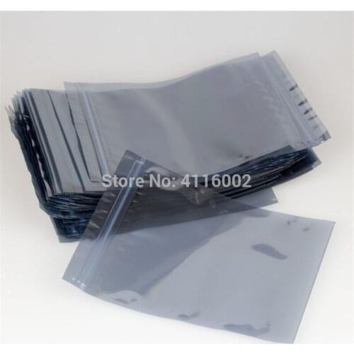 3000 PCS 8*12cm Anti-Static Shielding Bags ESD Anti Static Package Bag Waterproof Seal Antistatic Packing Bag
