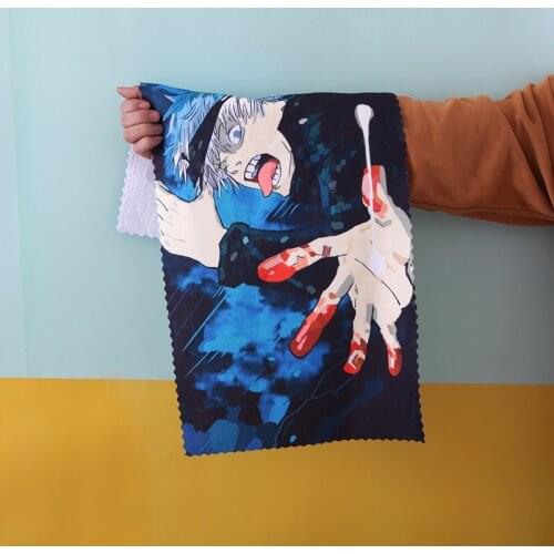 Jujutsu Kaisen Cosplay Bath Towel Cosplay Anime Kawaii Cartoon Beach Towels Satoru Gojo Yuji Itadori Sukuna Prop