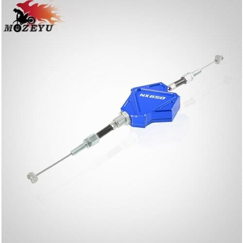 For Honda NX650 NX 650 1988-1999 1989 1990 1991 CNC Aluminum Motorcycle Accessories Stunt Clutch Lever Easy Pull Cable System