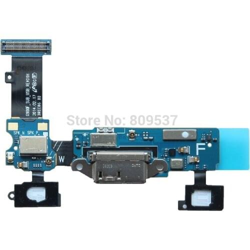 For Samsung Galaxy S5 SM-G900F G900P G900T G900V G900A Charging Port Dock Connector Flex Cable Ribbon Genuine New 10pcs/lot