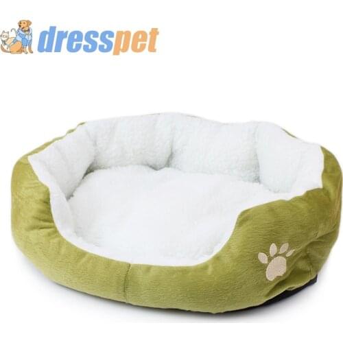 7 Colors 60*50CM Pet Dog Bed Soft Cashmere Sofa Washable Detachable Beds Dogs Pets House For Cat Puppy Chihuahua Accessories