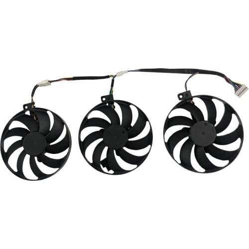 T129215SU PLD09210S12H 7Pin GPU Card Cooler Fans For ASUS ROG STRIX RTX 2080 2080 Ti GAMING RTX2080 RTX2080Ti Cards Cooling