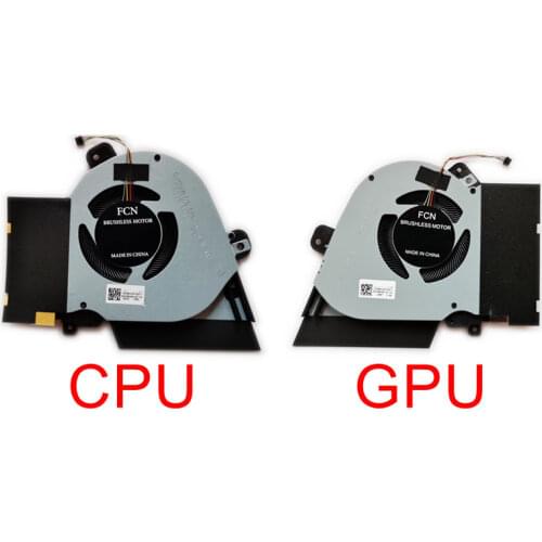 New Laptop CPU GPU Cooling Fan For Asus ROG Zephyrus S GX502 GX502LWS GU502LWS GX502GW Cooler DC12V 1A 4PIN