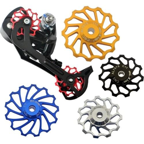 MTB C11 Teeth Bicycle Bike Derailleur Jockey Wheel Pulley CNC Bearing For Shimano SRAM