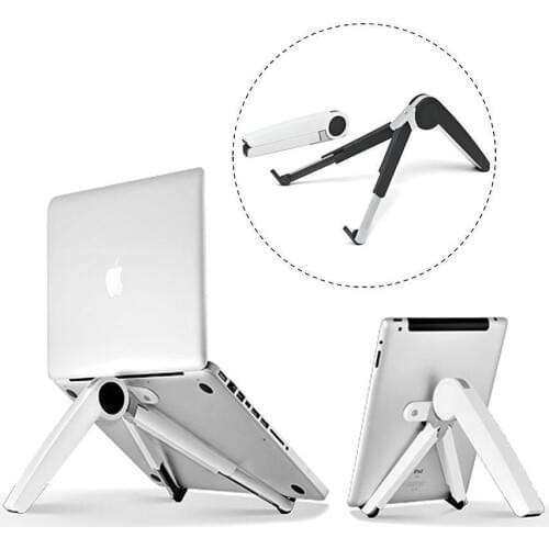 Laptop Stand Adjustable Desk Table Notebook Bed Tray Foldable Portable Height