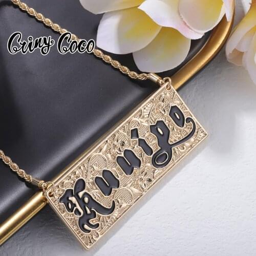 Hawaiian Kuuipo Pendant Necklaces Woman 14K Gold Color Samoa Marshall Chain Party Plumeria Choker Necklace for Women Wedding