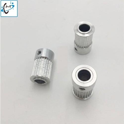 Inkjet printer Motor Pulley gear Belt Gear for Infiniti Challenger Allwin Human printer pulley 24teeth