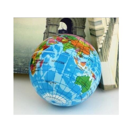 Globe ball squishy World Map Foam Ball Atlas Globe Planet Earth Ball Squeeze Toy Adult Kids Squishy Stress Relief Toys