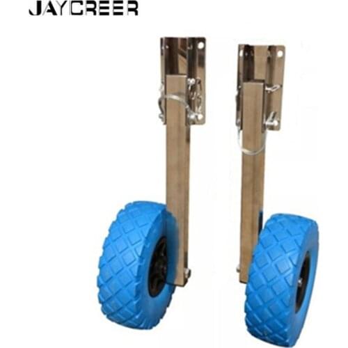 JayCreer Canoe, Kayak ,Fishing Boat Carrier Trolley Cart With Tires