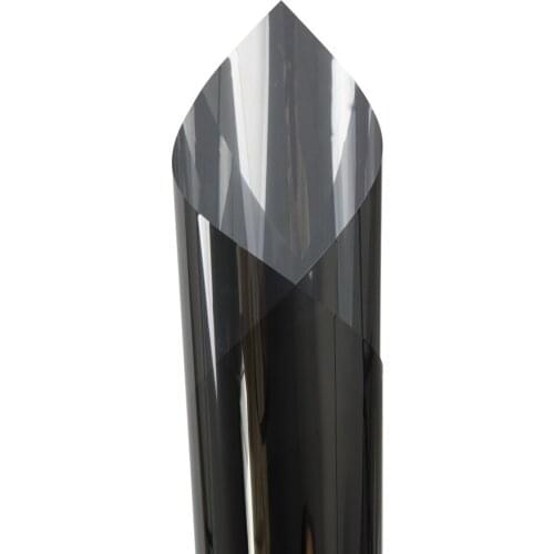 SUNICE VLT 10% Car Window Tint Sputter Film Black Glass Film, Self-adhesive/ Privacy/ Heat Insulation Sticker for Auto Home Deco