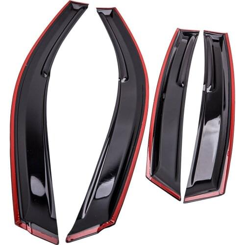 2018-2020 FOR HONDA ACCORD JDM 3D WAVY WINDOW VISOR SUN/RAIN GUARD DEFLECTOR