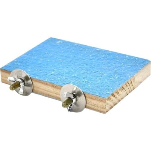 Bird Perch Stand Platform Natural Wood Playground Paws Grinding Clean for Pet Parrot Budgies Parakeet Cockatiels Conure Lovebird