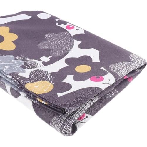 100% Cotton Printed Fabric Flower branch for DIY Craft Material Bags Table Cover Home Patchwork Tissue Cloth Quilting Sewing