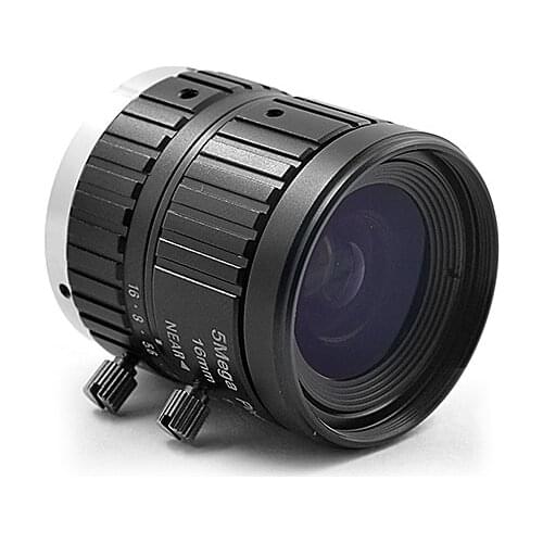 5 million HD machine vision inspection C-mount industrial camera lens 16mm 5mp2/3 inch C-mount FA lens