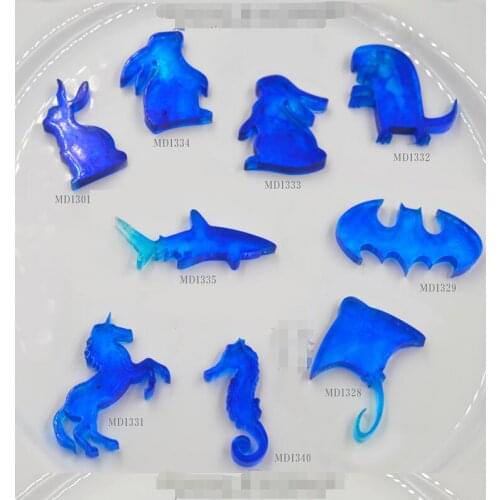 Animal silicone Mold DIY dinosaur Pendant Necklace Jewelry Mould Hair Accessories Resin Craft Tool resin molds for jewelry