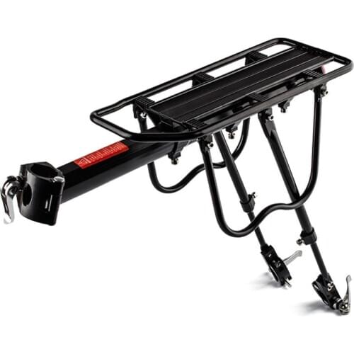 Bike Rack Bicycle Luggage Carrier Cargo Rear Rack Aluminum Alloy MTB Bike Install Tool Shelf Cycling Quality Seatpost Bag Holder