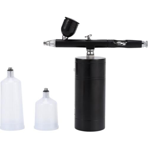 Wireless Airbrush Kit, Airbrush Compressor, High Capacity Ink Cup Airbrush for Nail Paint Cake Coloring