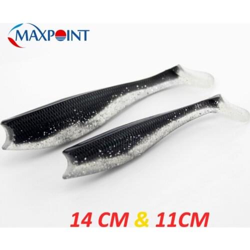 Hot-Sales Big Paddle Tail 13 colors SET Soft Lures at 11cm and 13cm JIG Tips Swimbait Fishing Bait Inshore Seabass Zander Lure