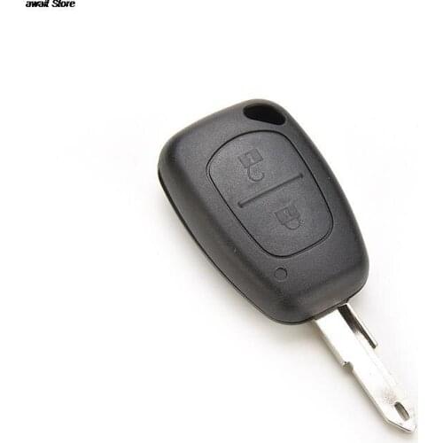 New 2 Button Remote Shell Case Blank For Vivaro Movano Renault Traffic KANGOO For NISSAN