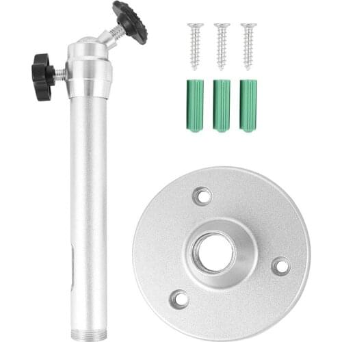 Portable Compact Exquisite Solid Exterior Aluminium Alloy 360 Degree Swivel Mount Holder Wall Ceiling Mini Projector Bracket