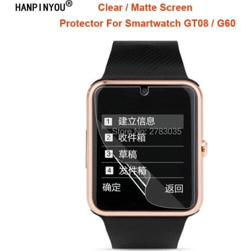 For Smartwatch GT08 / G60 Clear Glossy / Anti-Glare Matte Screen Protector Film (Not Tempered Glass)