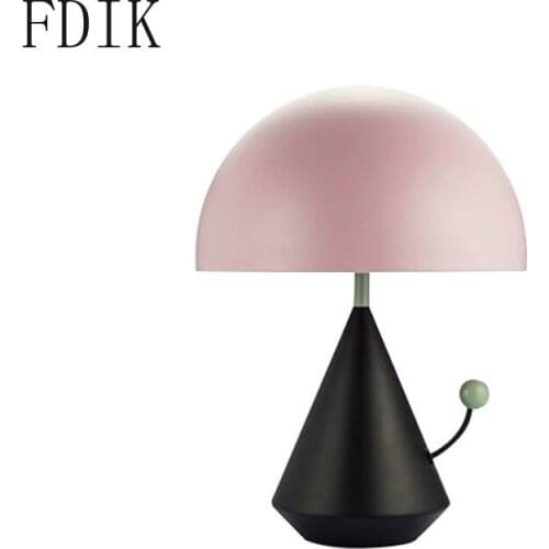 Modern Table Light Wrought Iron Desk Lamp for Living Room Bedroom Reading Lights Home Decor Lighting Fixture Standing Luminaire