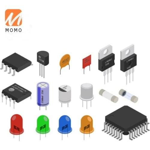 List For Electronic Components, ICs, Capacitors, Resistors,Connectors, Transistors, Wireless & IoT Modules, Crystal, etc