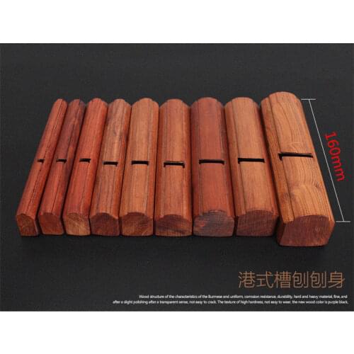 9PCS/set Veining Plane woodwork tool Carpenter wood tool groove slot planes W185