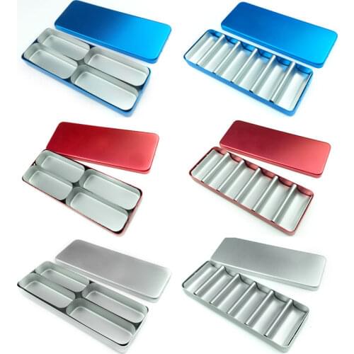 Dental Sterilizer Box Block Dental Burs H /K Files Holder Block Case Disinfection Endo Box