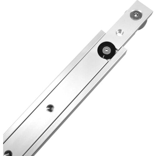 1Set Aluminium Alloy T-tracks Slot Miter Track and Miter Bar Slider Table Saw Miter Gauge Rod Woodworking Tools Workbench DIY