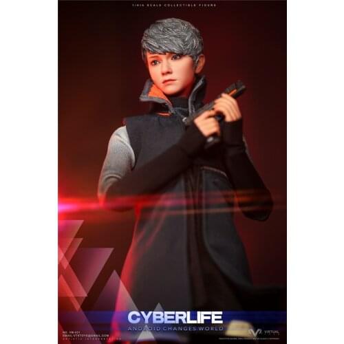 VTSTOYS VM-031 1/6 Detroit Transformation Carla double-headed sculpture with 12-inch movable woman in stock