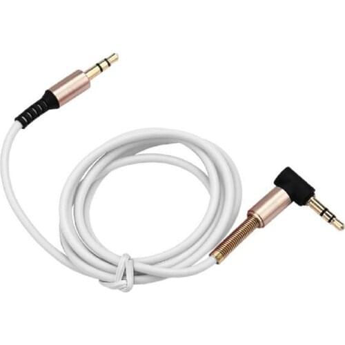 Go2linK Spring Protective 3.5mm Male to Male Stereo Audio Jack AUX Auxiliary Cable For iPhone SE 5 samsung Galaxy S3 S4 S5 S6