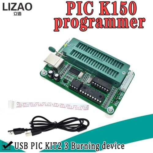 1SET PIC Microcontroller USB Automatic Programming Programmer K150 + ICSP Cable