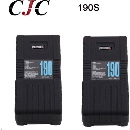 2PCS New 13000mah 190S POWER-U 190Wh V-Mount Li-ion Battery for SONY RED ONE ALEXA With Charger Rechargeable Battery