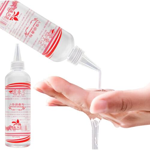 200mL Anal Vaginal Sex Moisturizing Lubricant Water-based Personal Lubricant Sexual massage oil Lube for Adult Products Dildo