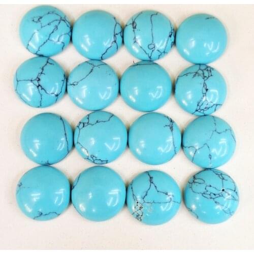 2021 fashion hot-sell good quality stone round shape cabochon 16mm beads for jewelry making 31pcs/lot Wholesale free