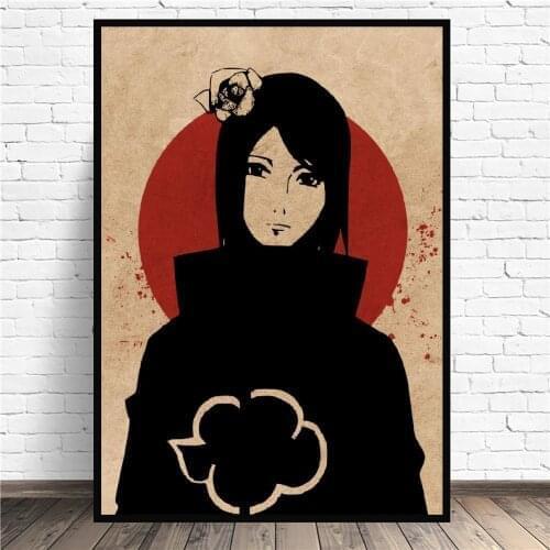 Konan Akatsuki Anime Art Print Wall Poster Living Room Decoration No Frame