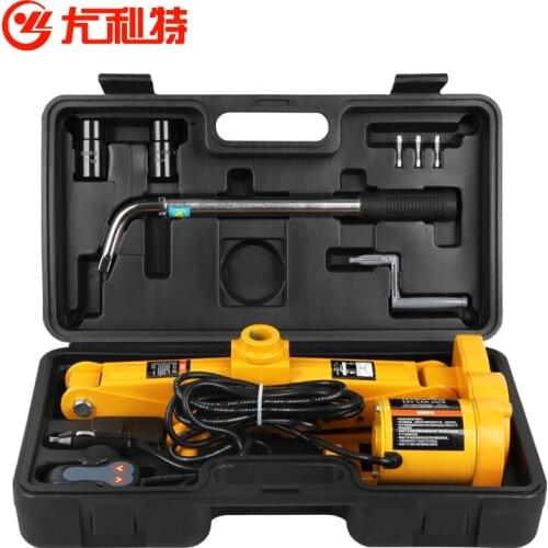 Car horizontal electric jack 12v electric tool sedan off-road dual heavy duty