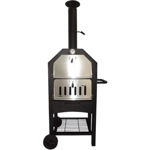 Chraocl pizza bbq grill,outdoor pizza oven, charcoal bbq grill,wood-burning stove