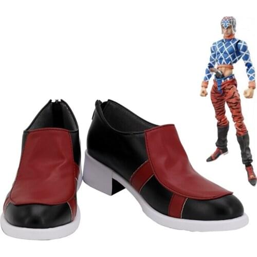 JoJos Bizarre Adventure Guido Mista Cosplay Shoes Anime Boots