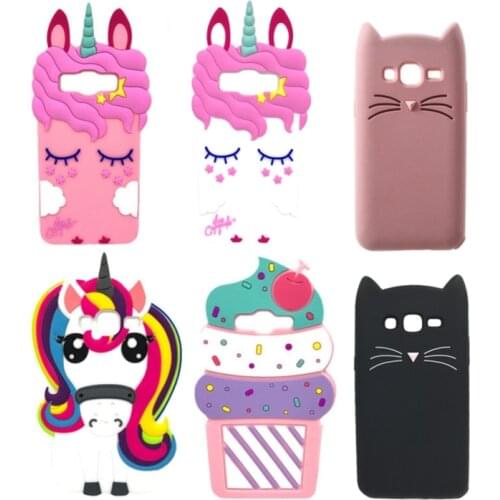 3D Cartoon Phone Case For Samsung Galaxy Core Prime G360 G3606 G3608 G3609 G361F G360H G360F LTE SM-G3606 G361H Silicone Cover