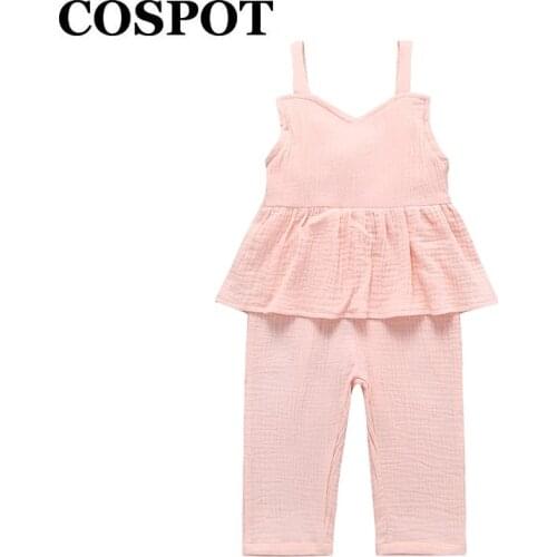 Летние комбинезоны для девочек COSPOT China At AliExpress
