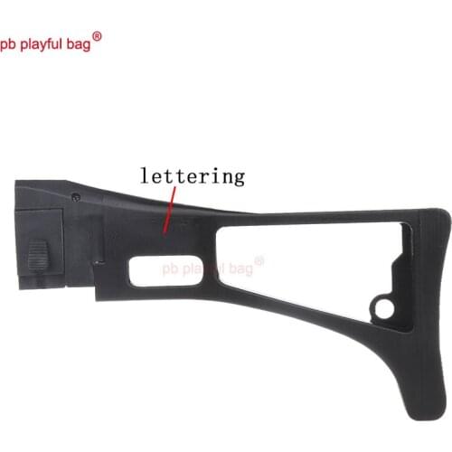 Outdoor sports enthusiasts 3D printing Foldable G36 rear bracket gel ball gun refitting accessories toy Tactical equipment KG01