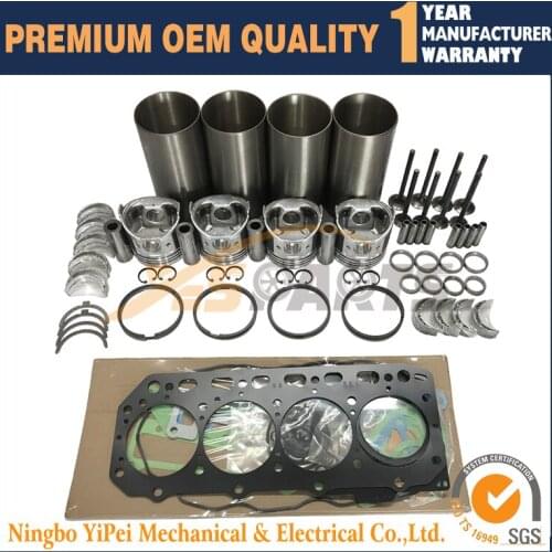 Engine overhaul rebuild kit For Yanmar 4TNV86
