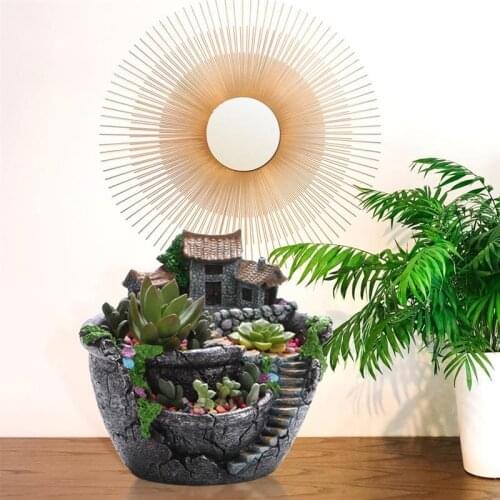 Creative Plants Pot Succulent Plants Pot With Sweet House Flower Basket Planter Pot Garden Decoration Plant Pot Flower Pot Groot