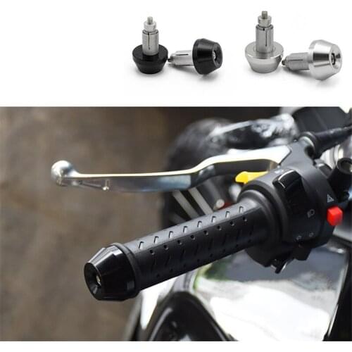 Metal Counterweight Plug Slider Motorcycle Handlebar End Plugs Modified Accessories for Harley Softail Sportster Cafe Racer