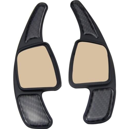 Car Interior Modification Steering Wheel Shift Paddle Sequin ABS For Audi A4 A5 S3 S5 S6 SQ5 RS3 RS6 RS7 Q7