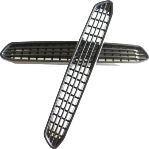 2PCs Car Rear Under Seat Floor AC Heater Air Conditioner vent Cover Air Outlet Covers for Chevrolet / Cruze 2015 2016 2017 2018